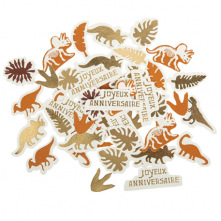 Confettis de table Dinosaure (x100)