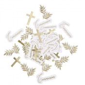 100 Confettis de table Jolis Brins - Communion 