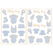 30 Stickers - Baby Boy