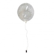 Ballon Bulle Transparent 45 cm avec LED