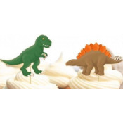 Pics à cupcake Dinosaure (x10)