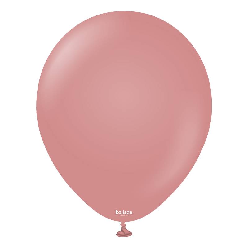 Ballons latex biodégradable Bois de rose