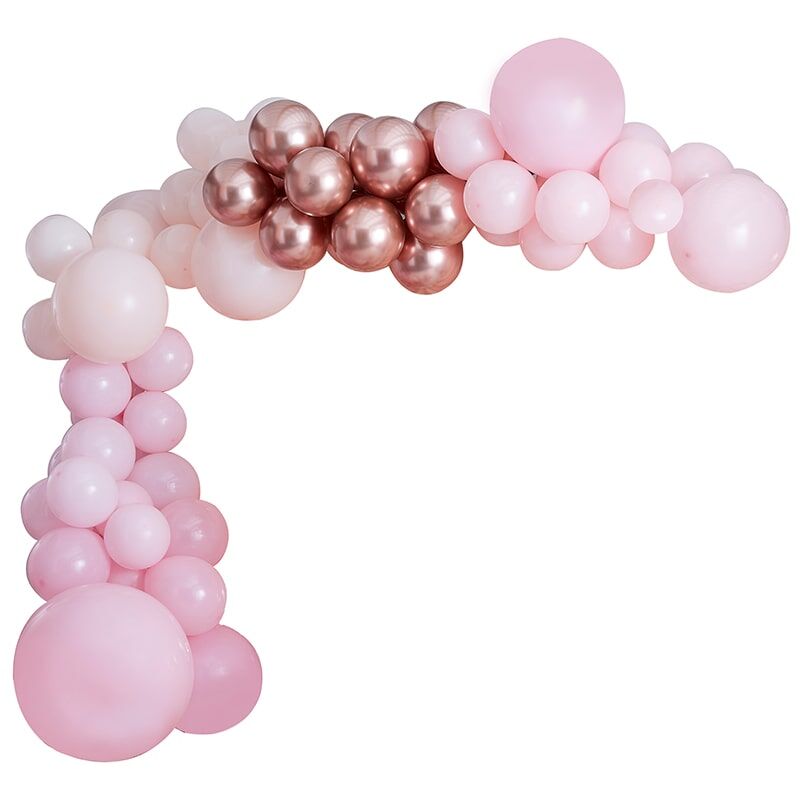 6 x Ballon de baudruche rose Princesse