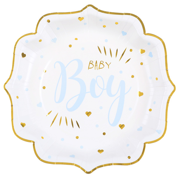 Gobelet Hello Boy Baby Shower en Carton x10