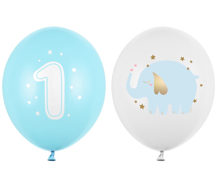 1 Kit De 6 Ballons - 1er Anniversaire - Fille – La Boite à Dragées