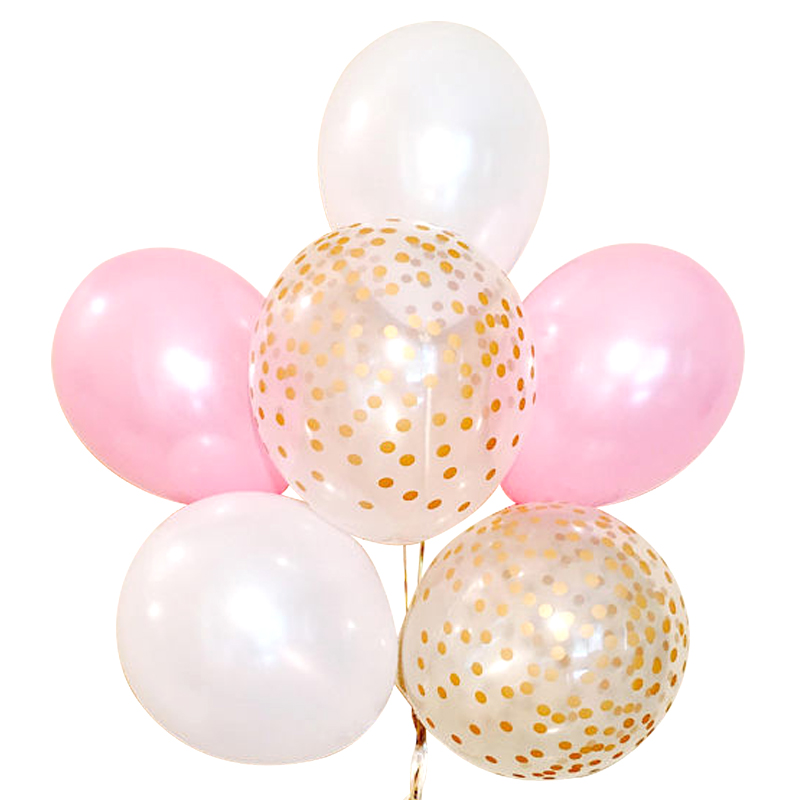 Ballons d’Anniversaire Gonflables 30cm Décorations et Accessoires pour Baby Shower 100 Ballons Rose Blanc Rosastre Ballons de Baudruche Rose Perlé Nacré 