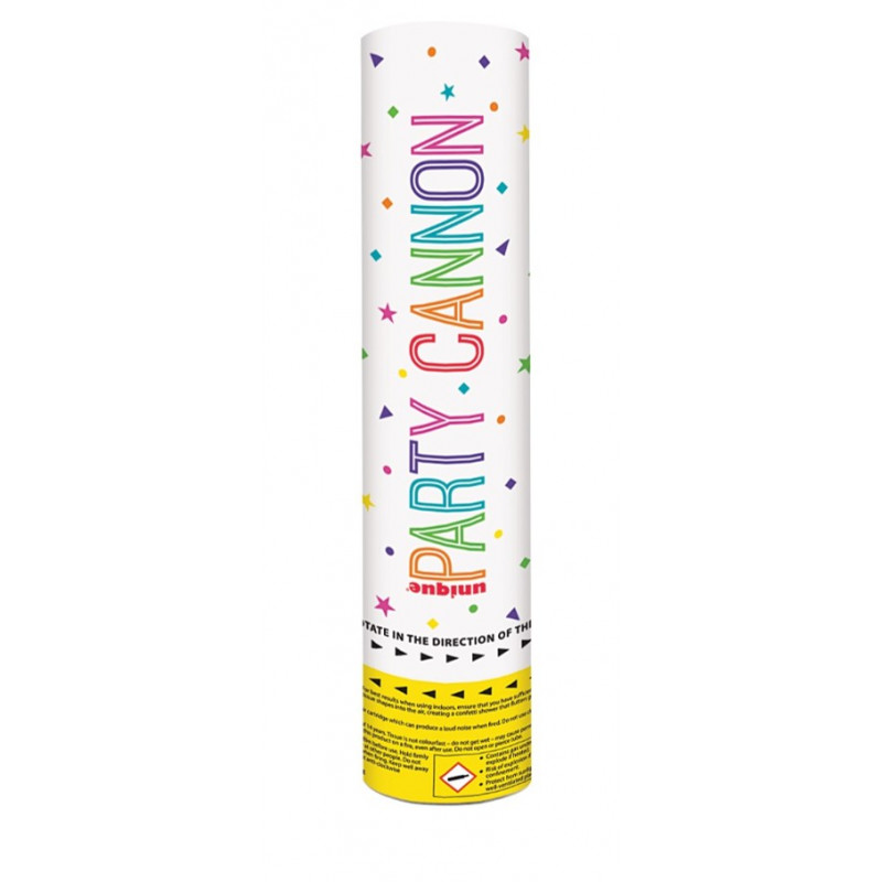 Canon à Confettis Papier Multicolore Pastel 30cm