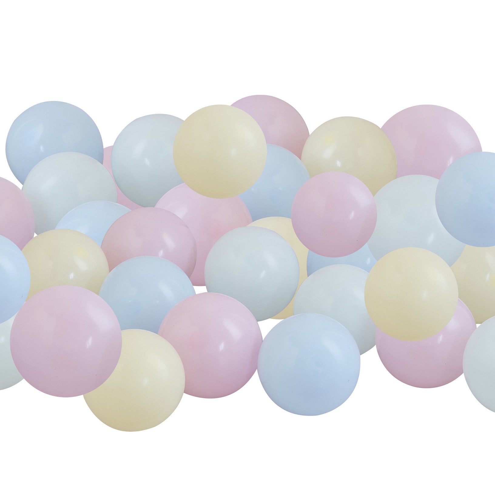 Ballons à confettis - Étoiles - lot de 6 - Multicolore