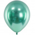 5 Ballons Vert Bouteille Chrom 