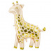 Ballon Mylar Aluminium Girafe