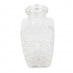 Vase gravure ancienne verre carr 250ML
