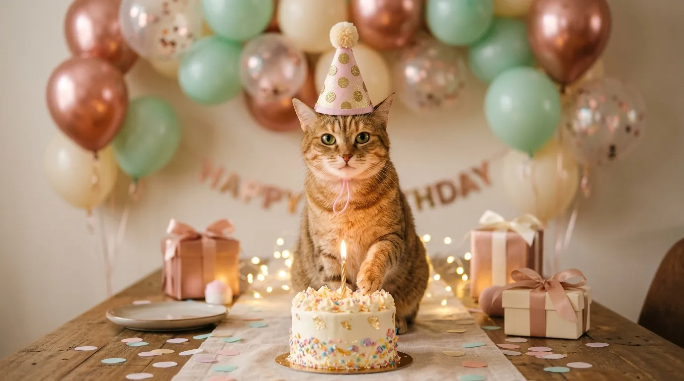 Cat mon 1er anniversaire : idées et photos
