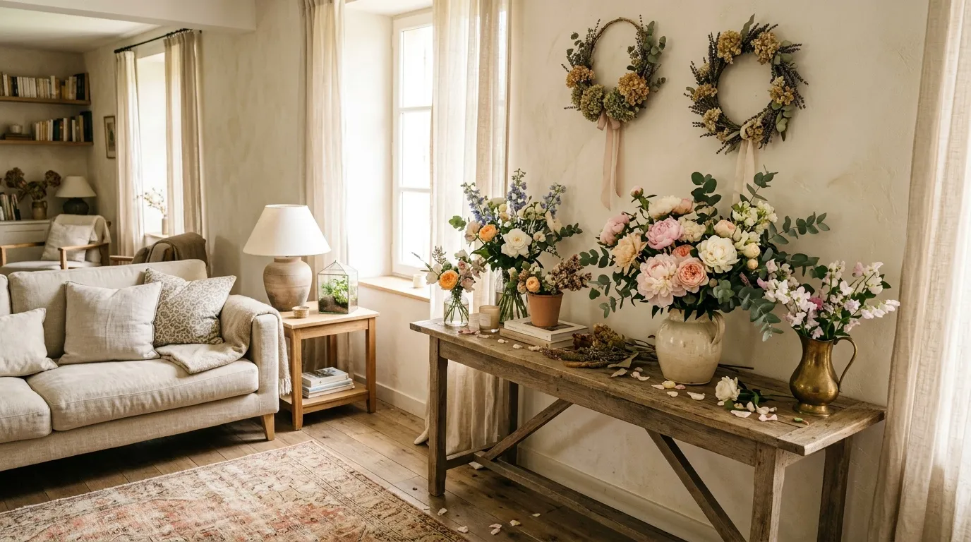 Fleurs décoration : idées et astuces pour votre intérieur