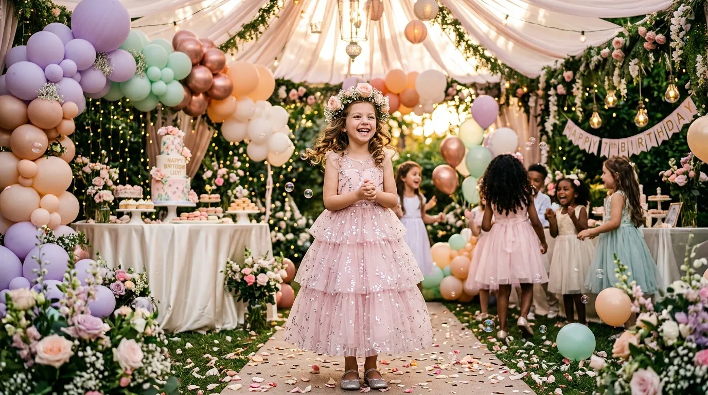 Organiser anniversaire fille inoubliable : 8 idées top