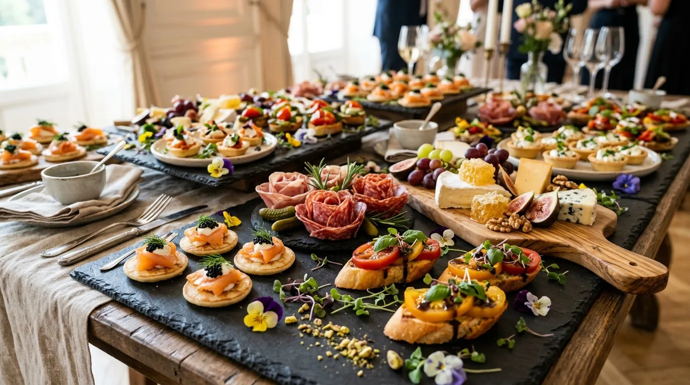 Mini plateaux gourmands : pack traiteur