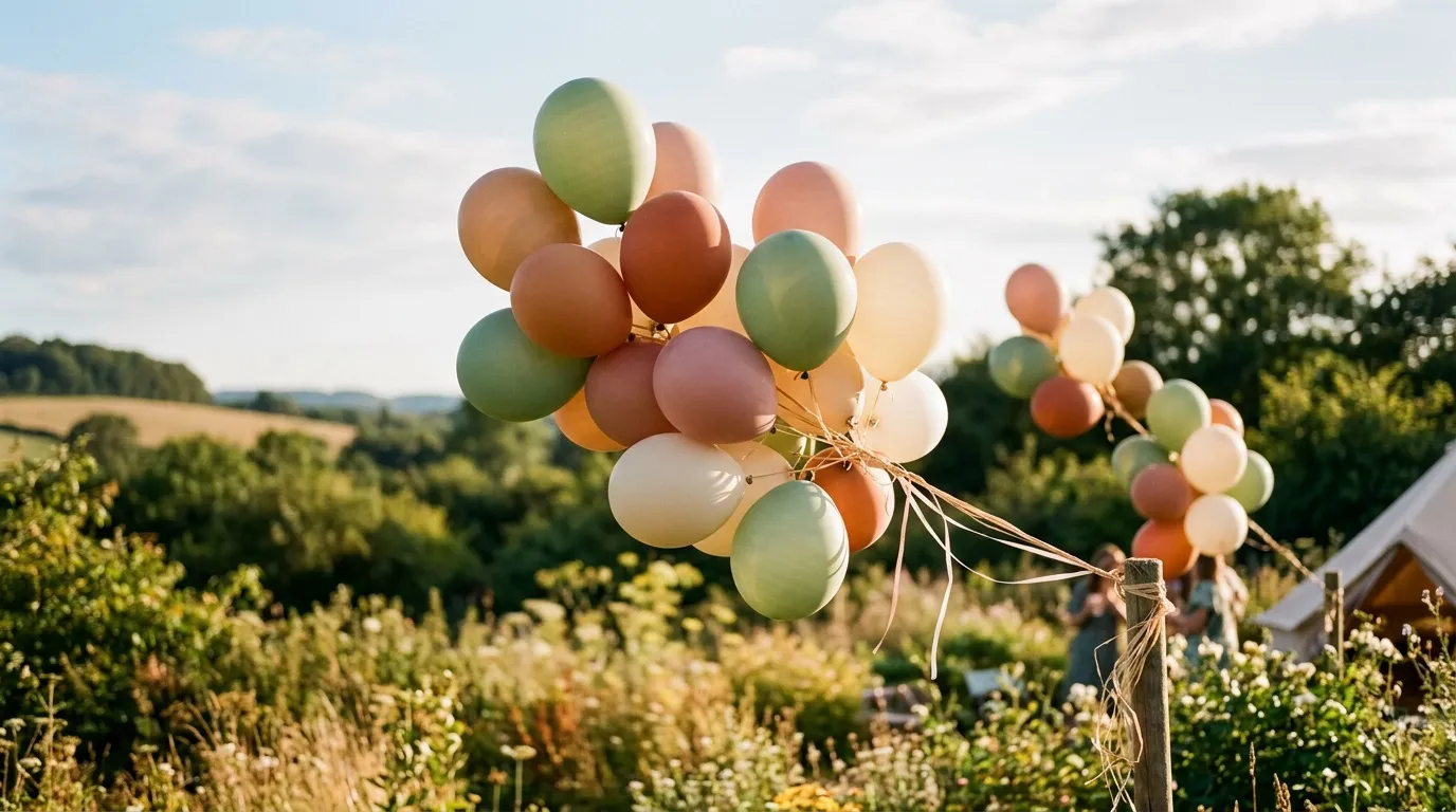 Ballons baudruche biodégradables : 50 et 100 pcs