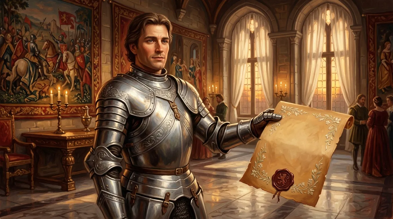 Cartes invitations remerciements chevalier