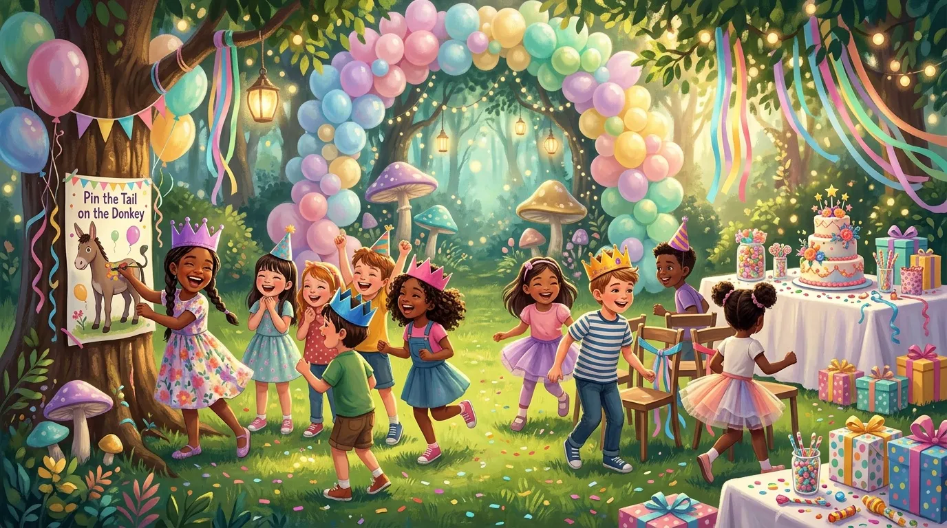 Anniversaire enfant : idées jeux, thèmes et animations