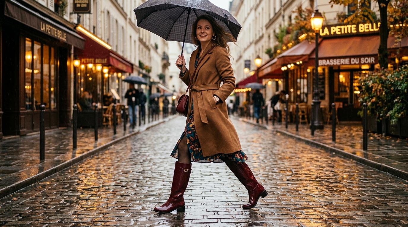 Bottes de pluie fashion femme : les modèles tendance