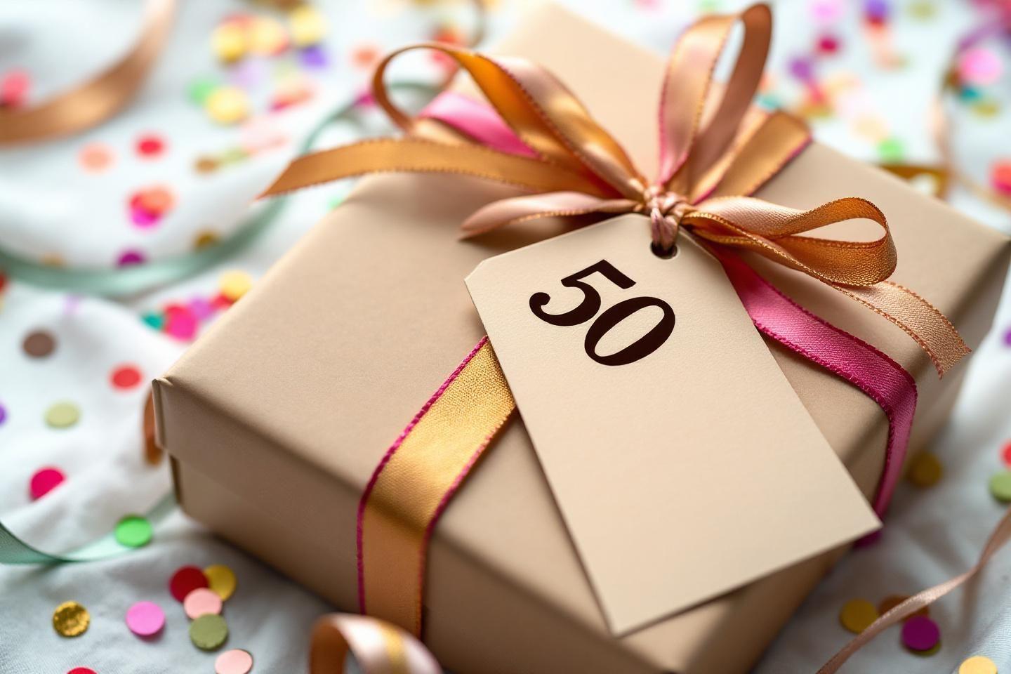 Cadeau anniversaire 50 ans : les meilleures idées cadeaux originales