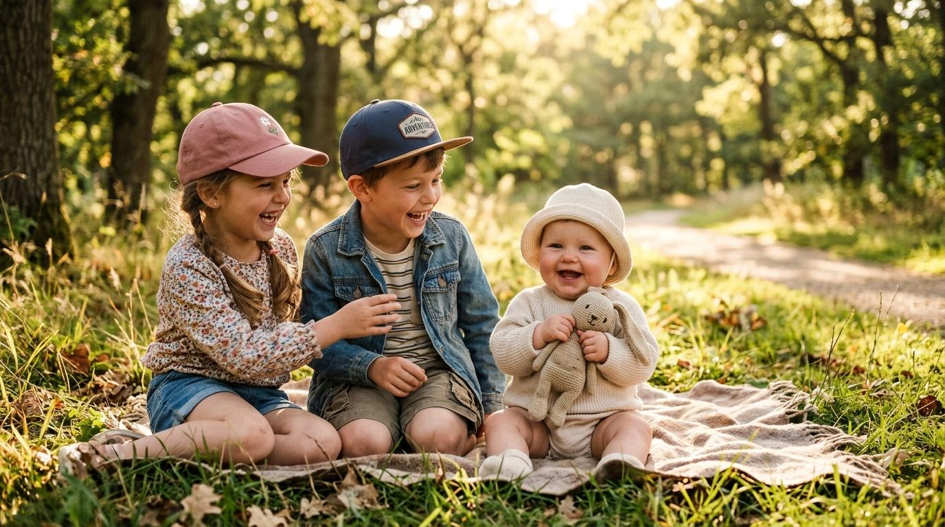 Casquettes enfant tendance : fille, garçon et bébé