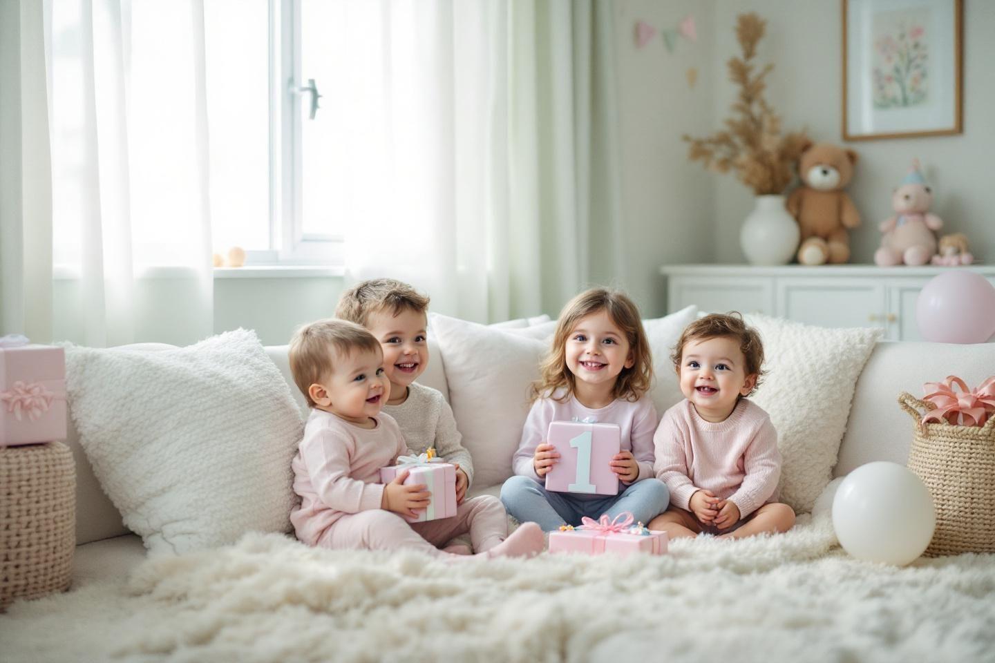 Idées cadeaux anniversaire bébé 1 an garçon et fille personnalisés
