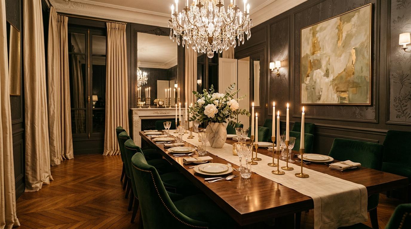 Idées déco salle à manger chic : 20 inspirations et photos