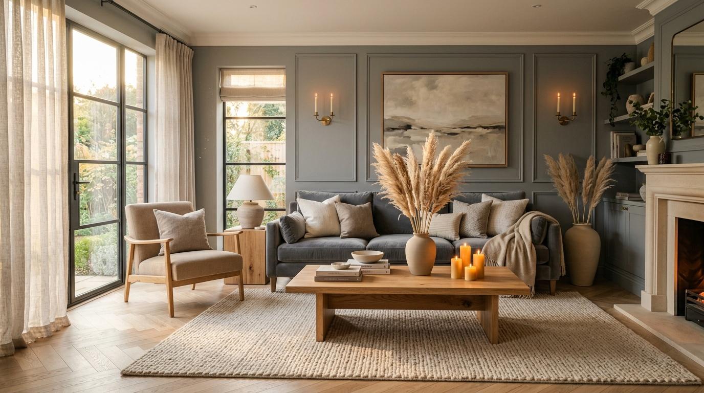 Idées déco pour un salon gris et beige : sublimez votre espace