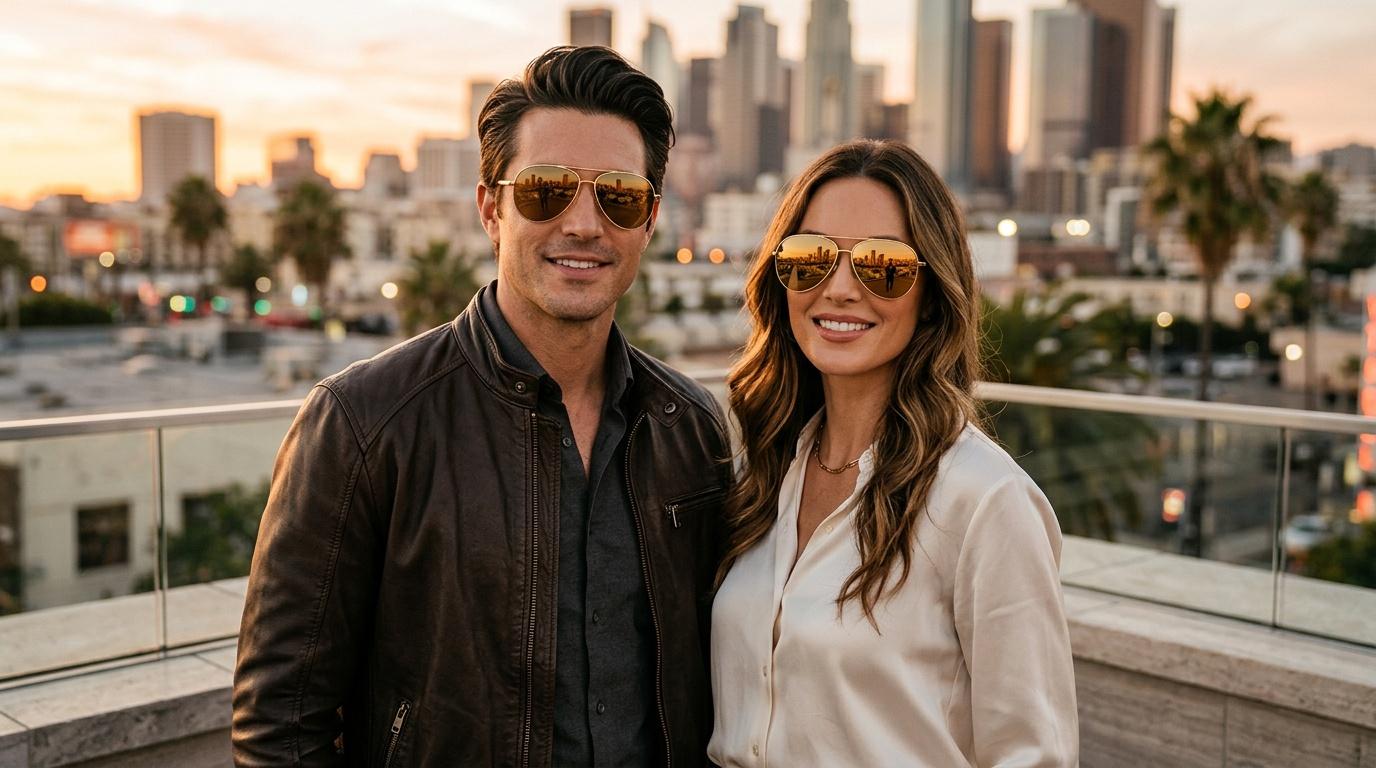 Lunettes de soleil aviateur homme et femme