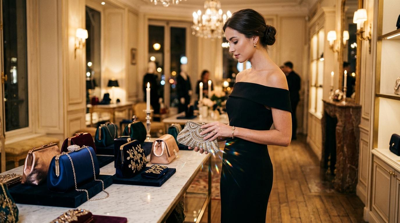 Pochettes et sacs de soirée pour femme pas cher