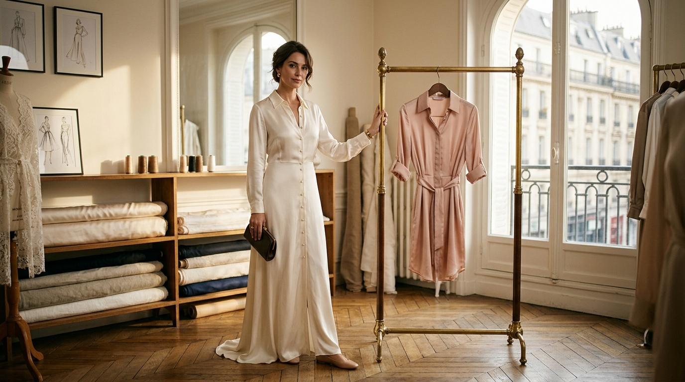 Robes chemises femme chic : longues et courtes