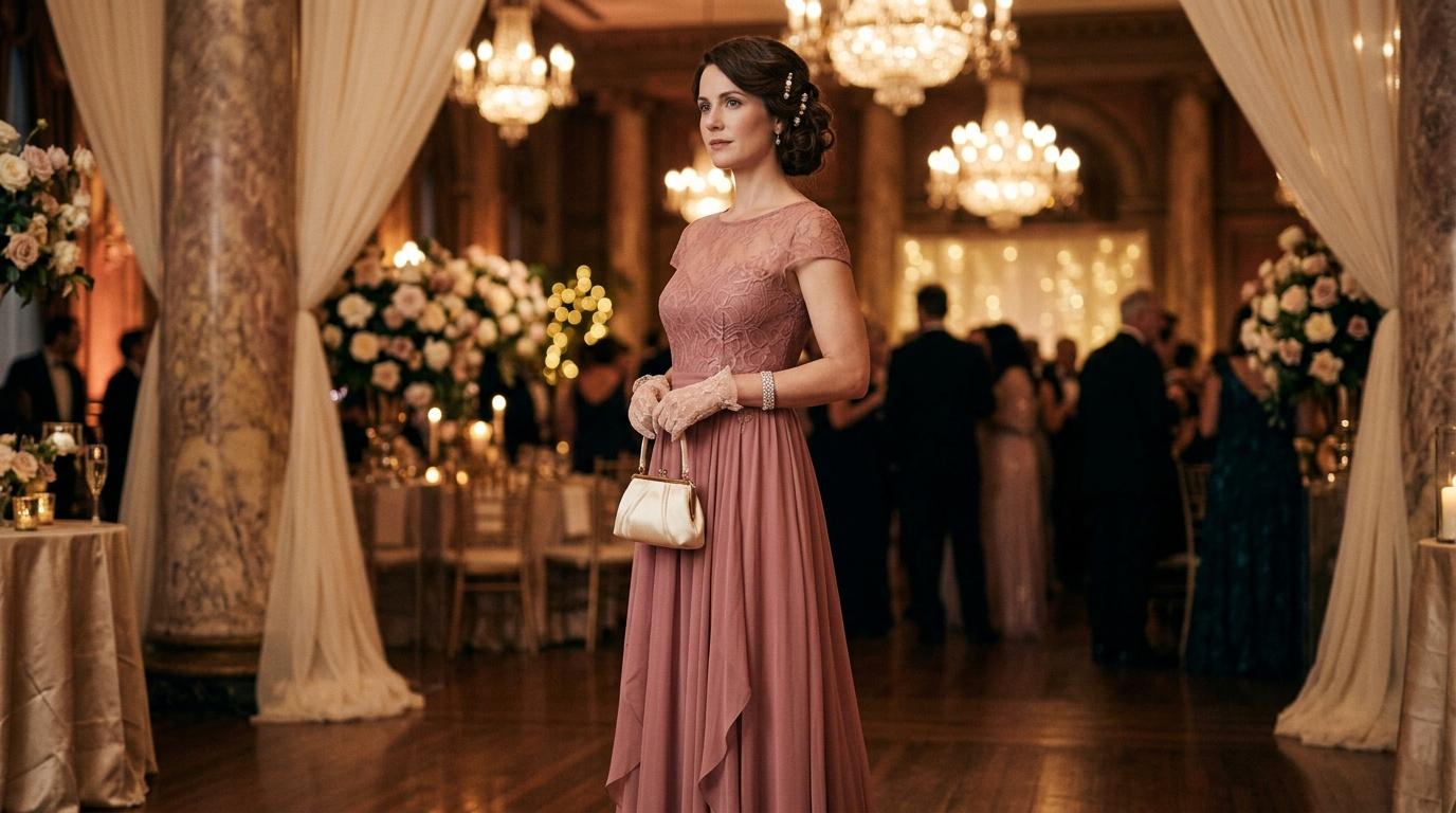 Robes d'invitée de mariage : robe de cérémonie élégante pour femme