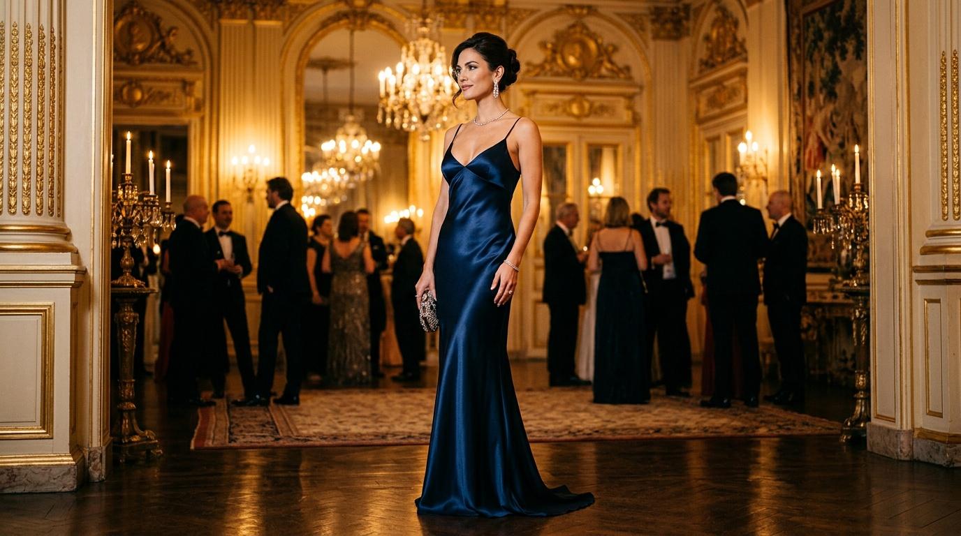 Robes de soirée satinées pour femme - Mango