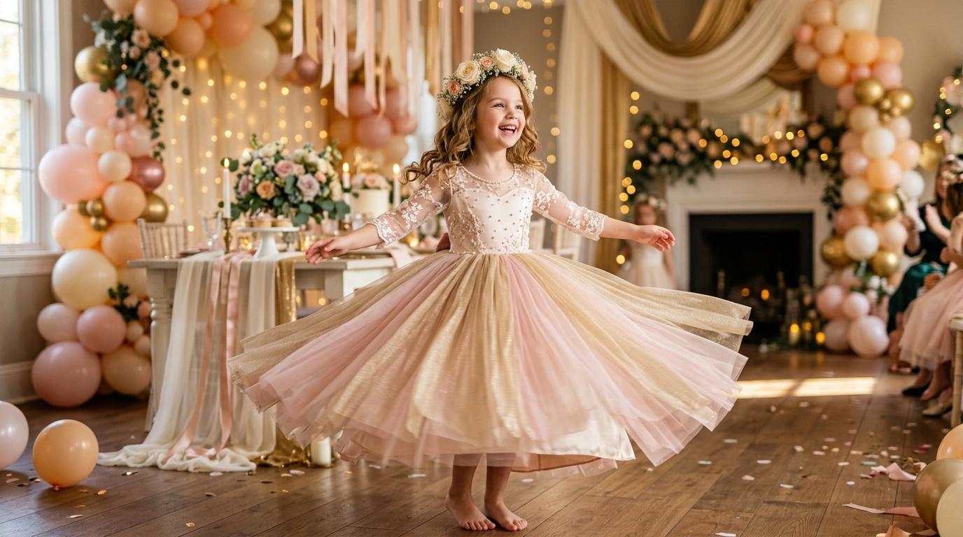 Tenues et robes de fête anniversaire fille