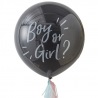 Ballon Gant Confettis Gender Reveal Boy or Girl